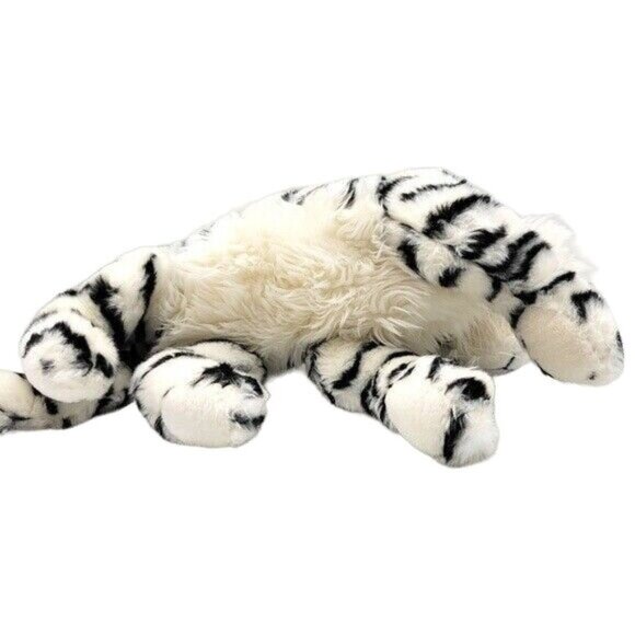 Ty Classic Raj Siberian Tiger Plush Black White 18" Striped Regal Realistic 2006 - Picture 6 of 9